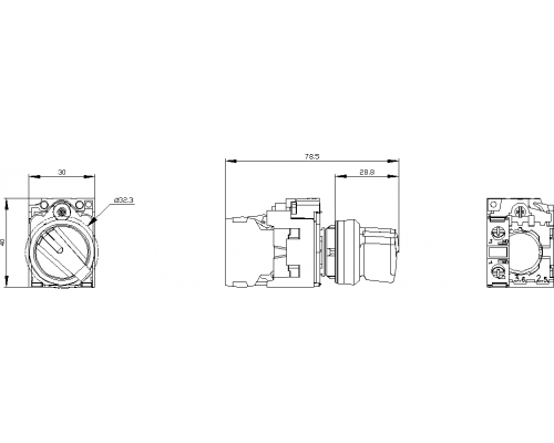 3SU1150-2BF60-1BA0 актуатор