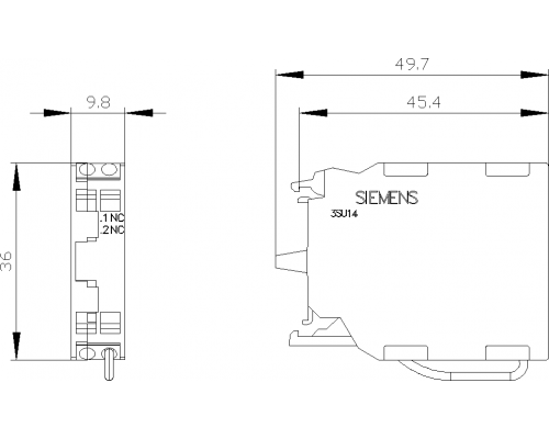 3SU1400-1AA10-3HA0 актуатор