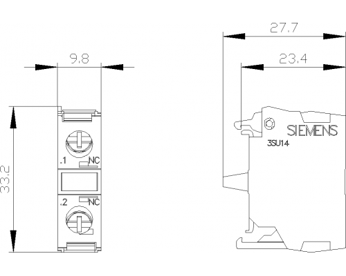 3SU1400-1AA10-1CA0 актуатор