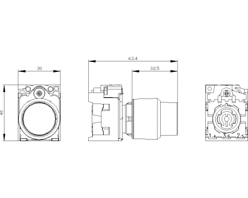 3SU1200-0FB10-0AA0 актуатор