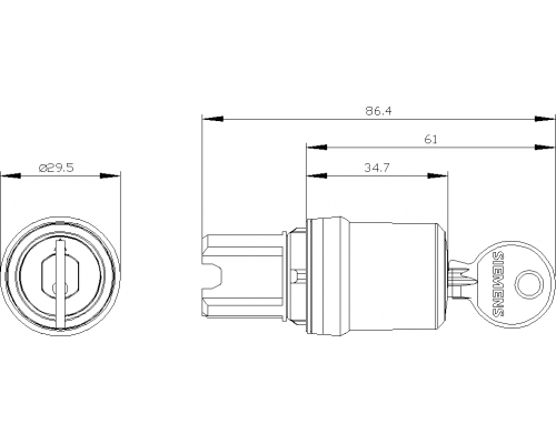 3SU1000-5BM01-0AA0 актуатор