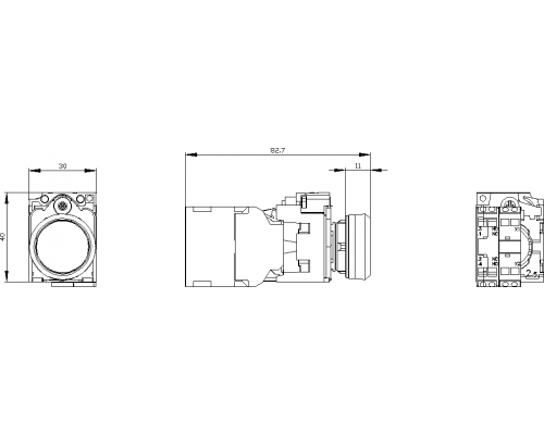3SU1102-0AB40-3FA0 актуатор