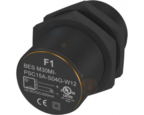 Индуктивный датчик BES M30MI-PSC15A-S04G-W12 Balluff