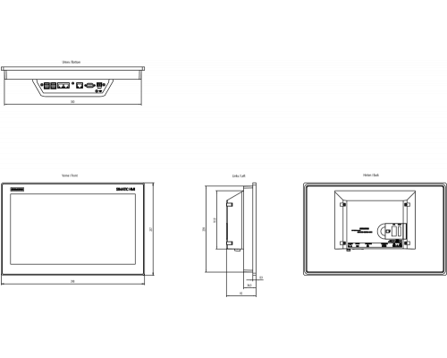 6AV2128-3QB06-0AX1 панель оператора