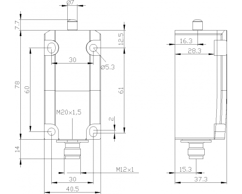 3SE5114-0CA00-1AC5 позиционный выключатель